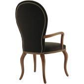 elegans fotel klasszikus butor szovet karpitozott kerek hattamlaval karosszek barna koris butor  kenyelmes butorzat karpitos gyartas.jpg